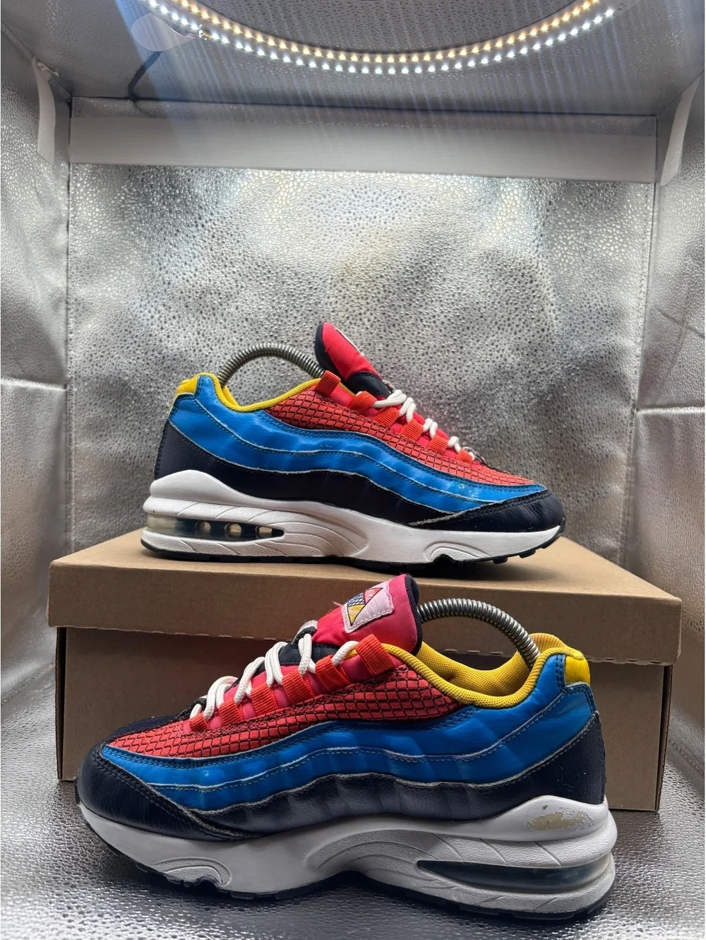 Nike air max 95 now GS crimson